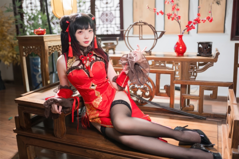 花铃 时崎狂三 旗袍[66P-546MB]