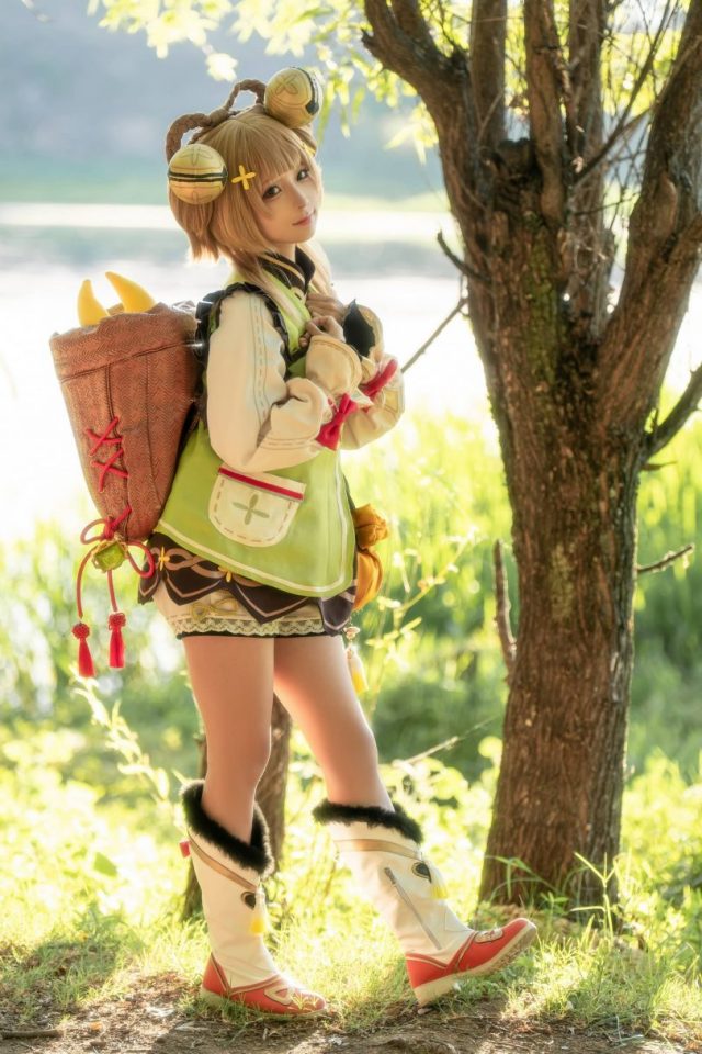 《原神》的秘境探寻COSPLAY:蠢沫沫化身漂亮可爱的瑶瑶 《原神》的秘境探寻COSPLAY:蠢沫沫化身漂亮可爱的瑶瑶
