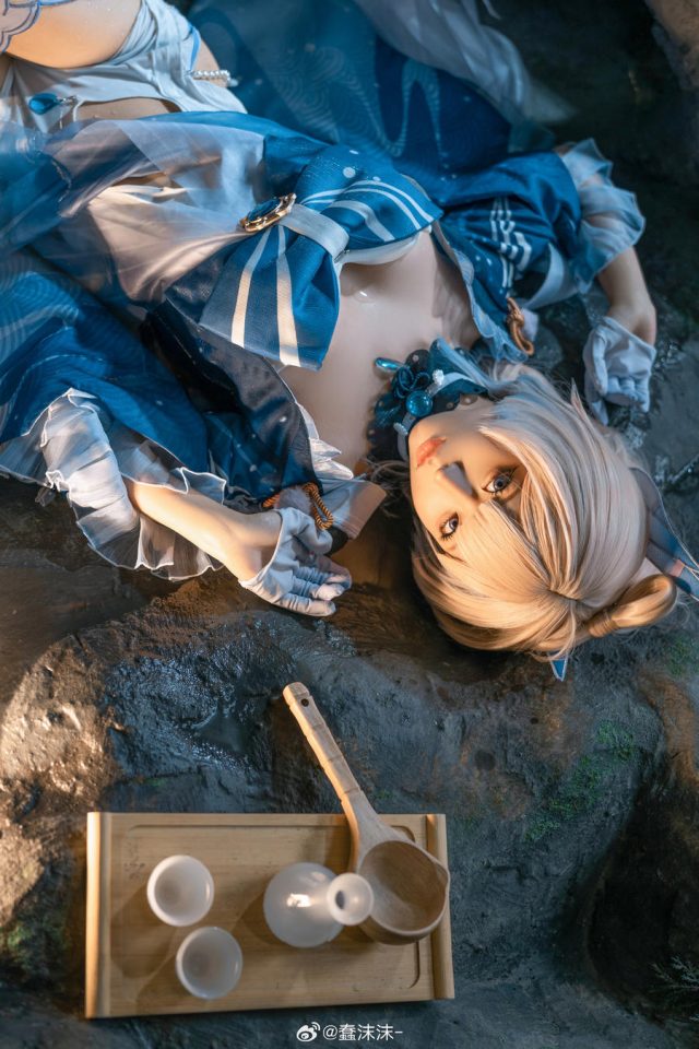 原神·珊瑚宫心海COSPLAY赏析:蠢沫沫精湛的COS还原 原神·珊瑚宫心海COSPLAY赏析:蠢沫沫精湛的COS还原