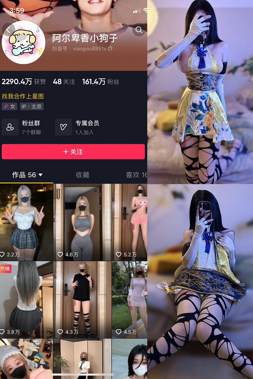 抖音 阿尔卑香小狗子 微密圈 NO.030期 【13P1V】