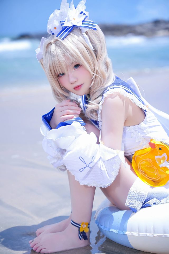 原神COSPLAY:桜桃喵完美演绎可爱偶像芭芭拉的清新魅力 原神COSPLAY:桜桃喵完美演绎可爱偶像芭芭拉的清新魅力