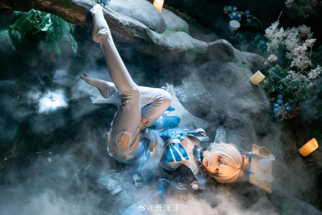 原神·珊瑚宫心海COSPLAY赏析:蠢沫沫精湛的COS还原 原神·珊瑚宫心海COSPLAY赏析:蠢沫沫精湛的COS还原