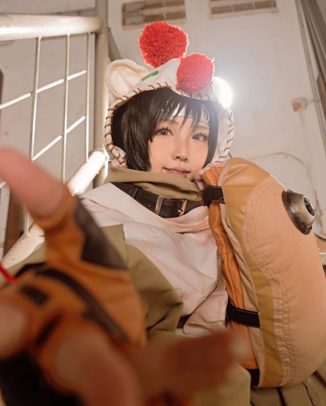 忍者少女COSPLAY：Nekonoikatsu饰演《最终幻想VII》尤菲·如月