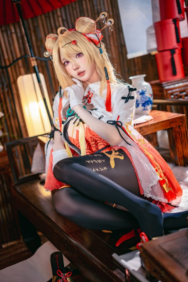 阿包也是兔娘·交错战线COS:再现咎瓦尤斯的迷人魅力 阿包也是兔娘·交错战线COS:再现咎瓦尤斯的迷人魅力
