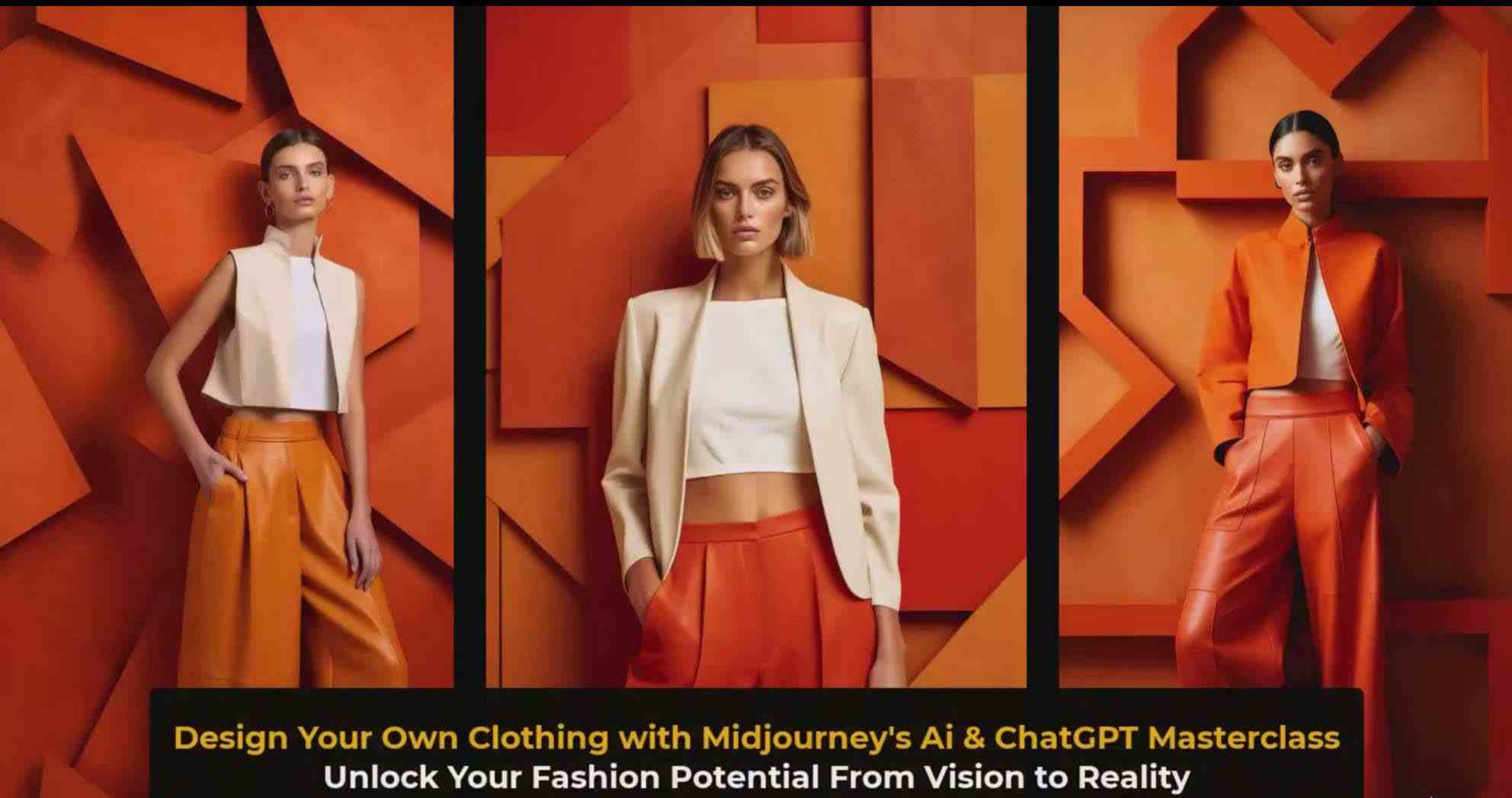 利用 Midjourneys Ai 人工智能设计自己的服装AI大师班-10节课-中英字幕1673 作者:福缘创业网 帖子ID:106473 利用 Midjourneys Ai 人工智能设计自己的服装AI大师班-10节课-中英字幕1673 作者:福缘创业网 帖子ID:106473