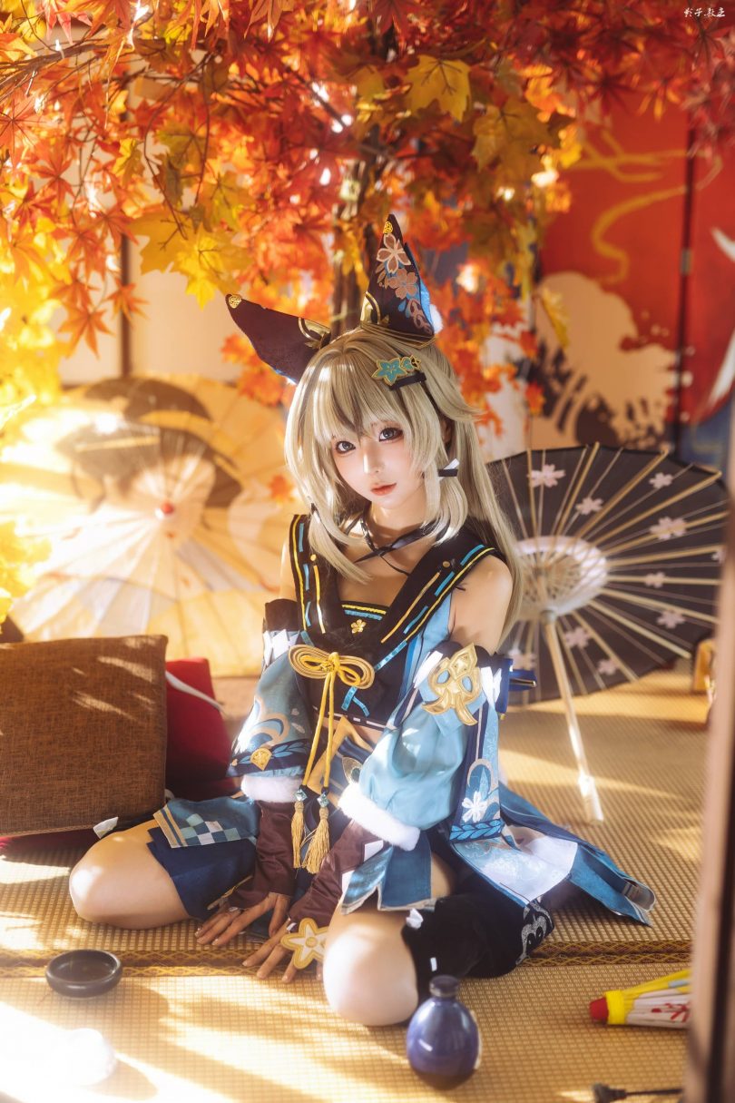 蠢沫沫《原神》绮良良COS:草属性角色的可爱魅力展现! 蠢沫沫《原神》绮良良COS:草属性角色的可爱魅力展现!